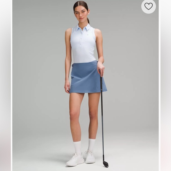 NWT Lululemon Wrap-Front MR Golf Skirt  / Oasis Blue - Picture 9 of 9